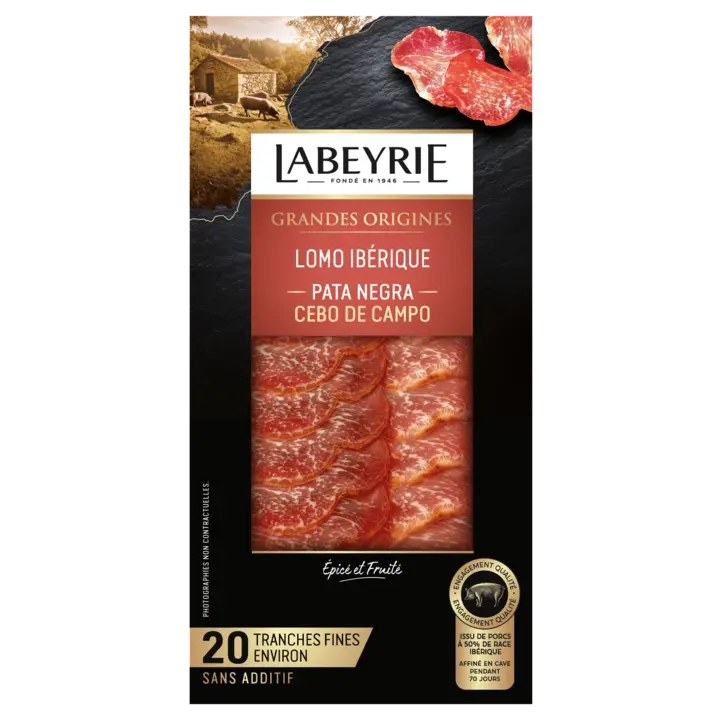Lomo Ibérique Pata Negra Cebo de Campo