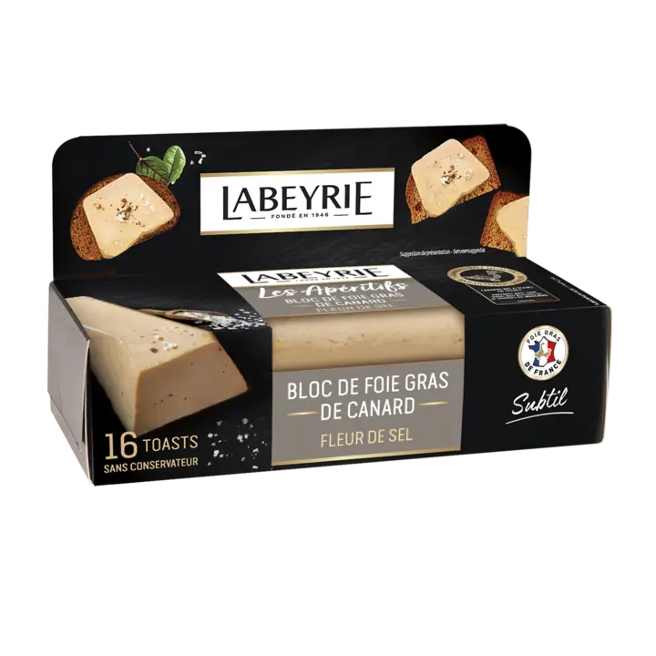 Mini bloc de Foie Gras de Canard Apéritif Tradition fleur de sel